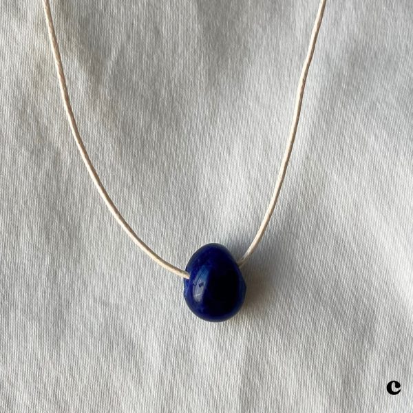 Sodalite Crystal Minimal Necklace Blue Gemstone Layering Necklace Adjustable Healing Gift - Image 11