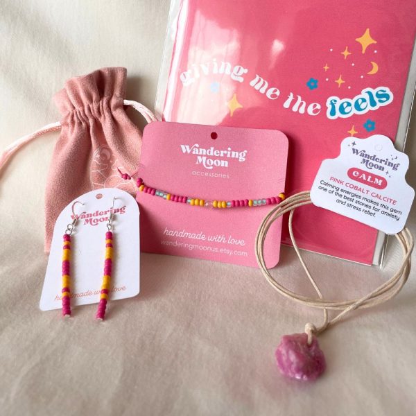 Pink Jewelry Gift Set | Wandering Moon - Image 6